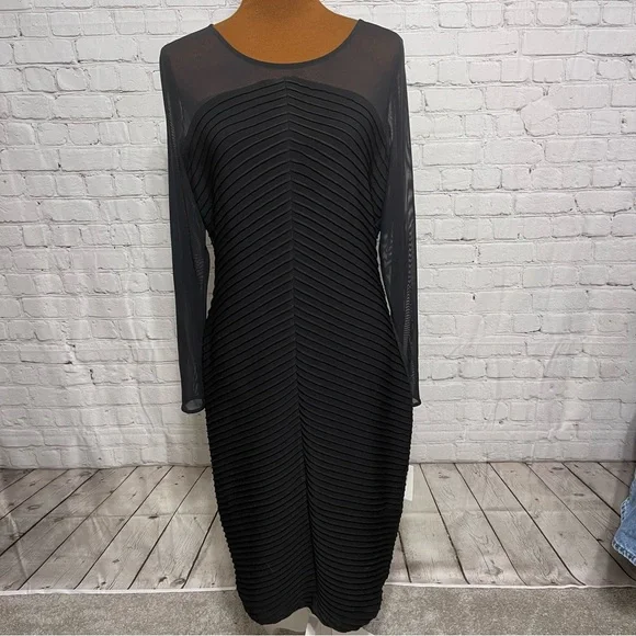 calvin klein polyester spandex dress Calvin Klein Womens Scuba Crepe Short Sheath Dress with Waistline Pleating Detail Regatta 2 One Size at Amazon Women's Clothing store